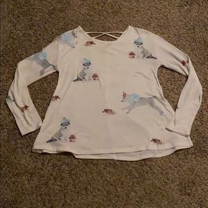 Husky and hedgehog sweater!